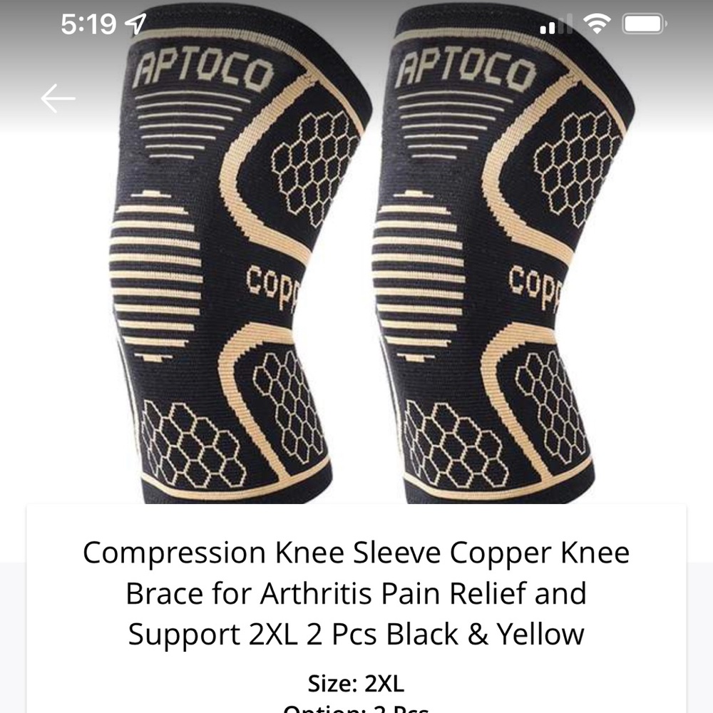 Copper Knee Compression Sleeve - image 3